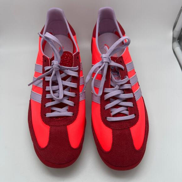 Adidas Women SL 72 OG Originals Size 9 Solar Red Lavender Better Scarlet JH7392 - Picture 5 of 9